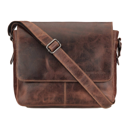 Austin Messenger Bag 11" Chestnut