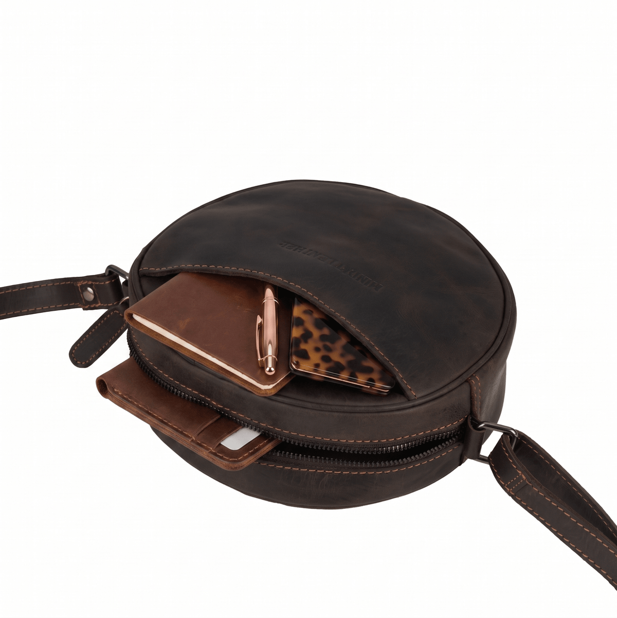 Luna Leather Crossbody Bag