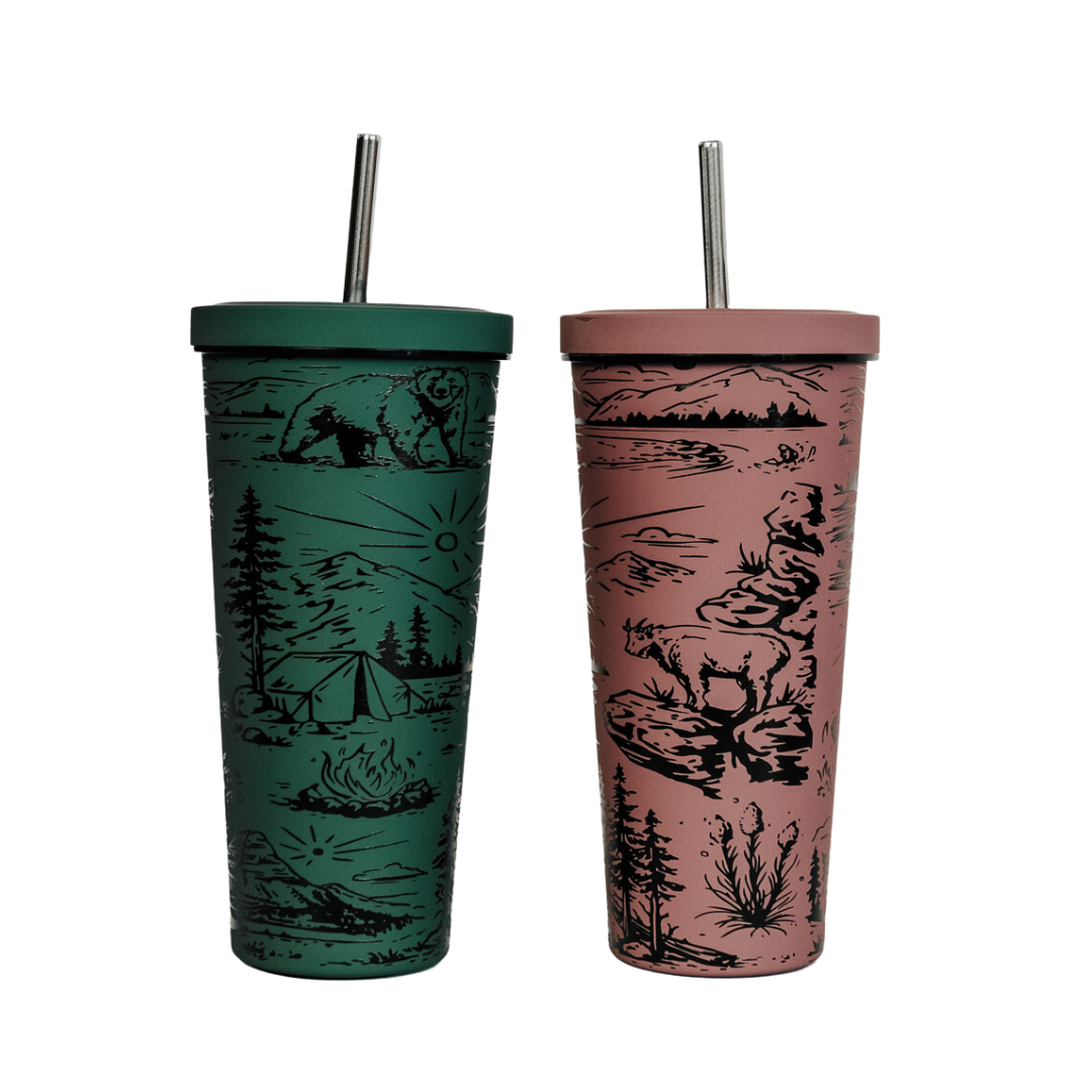 National Forest Travel Tumbler - Forest Green