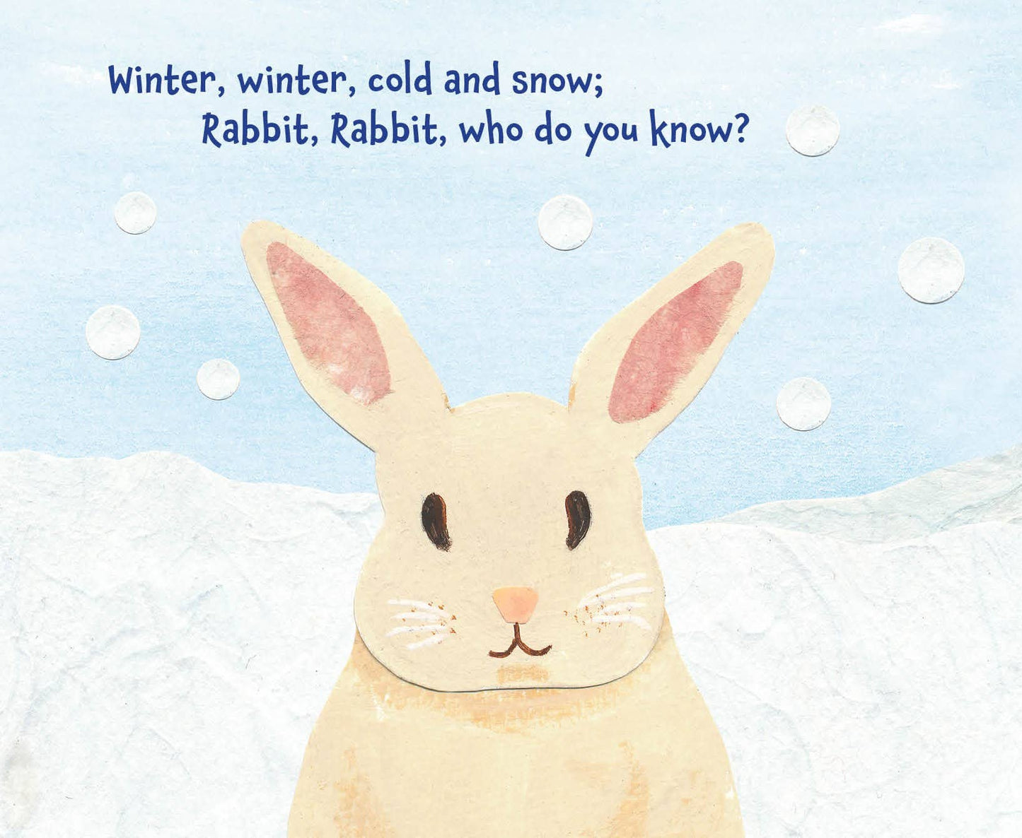 Winter, Winter, Cold and Snow picture book