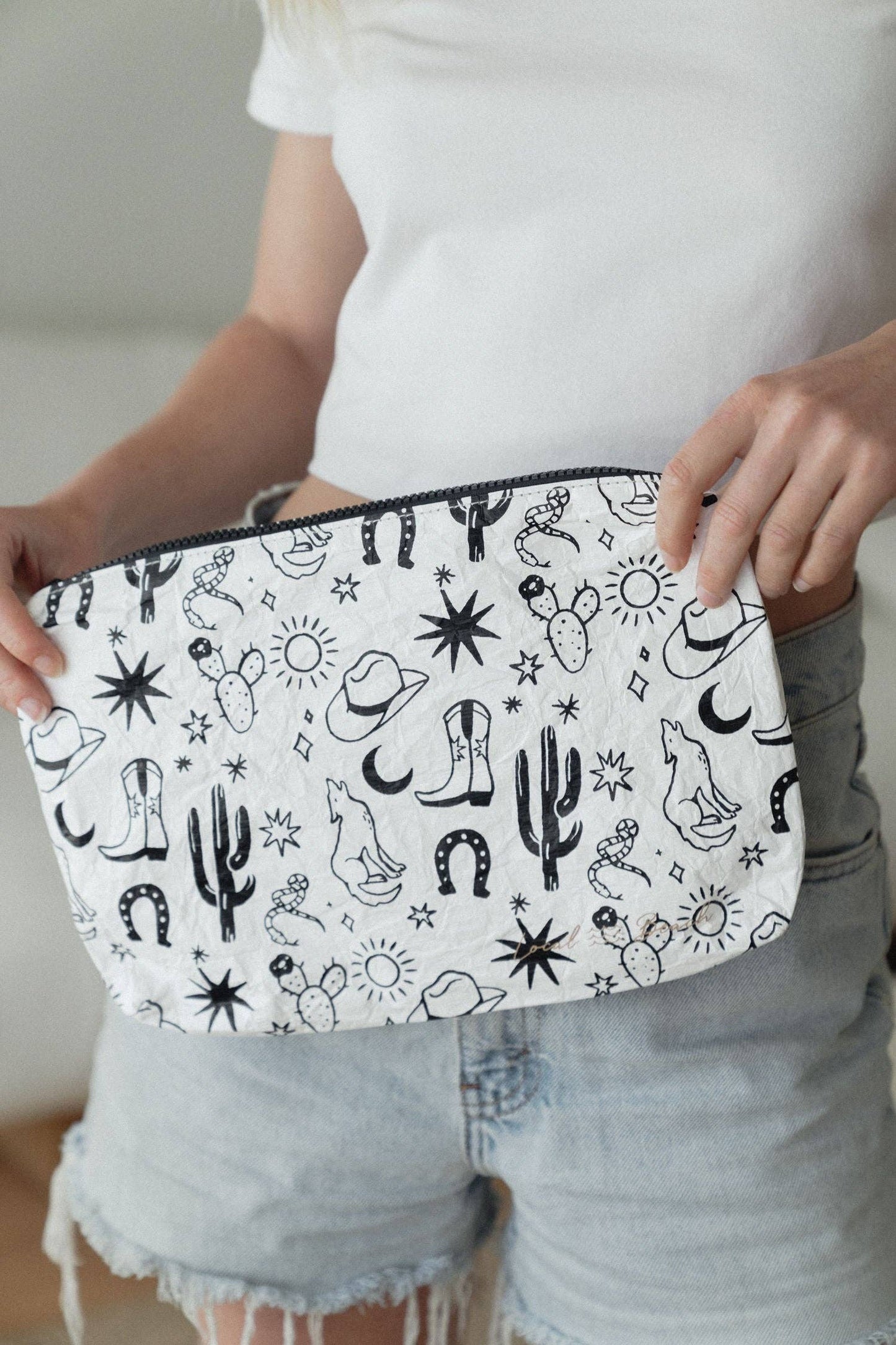 Western Water Resistant Tyvek Shoulder Tote