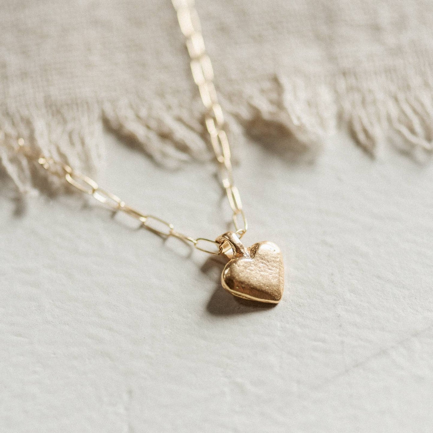 Amor Necklace // Demi-Fine Gold