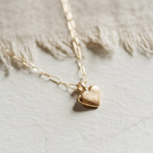 Amor Necklace // Demi-Fine Gold
