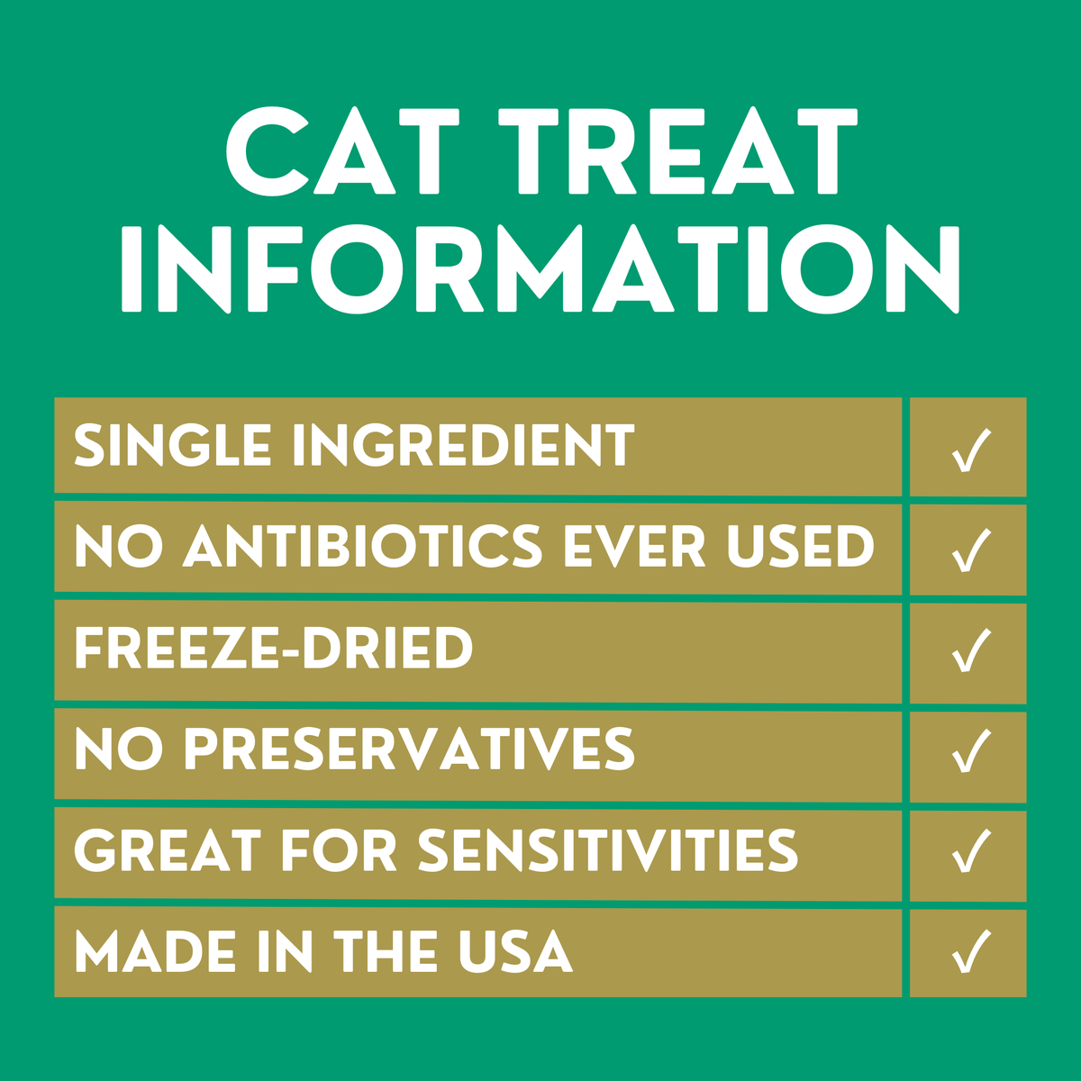 Purrfect Cast Freeze Dried Cat Treats