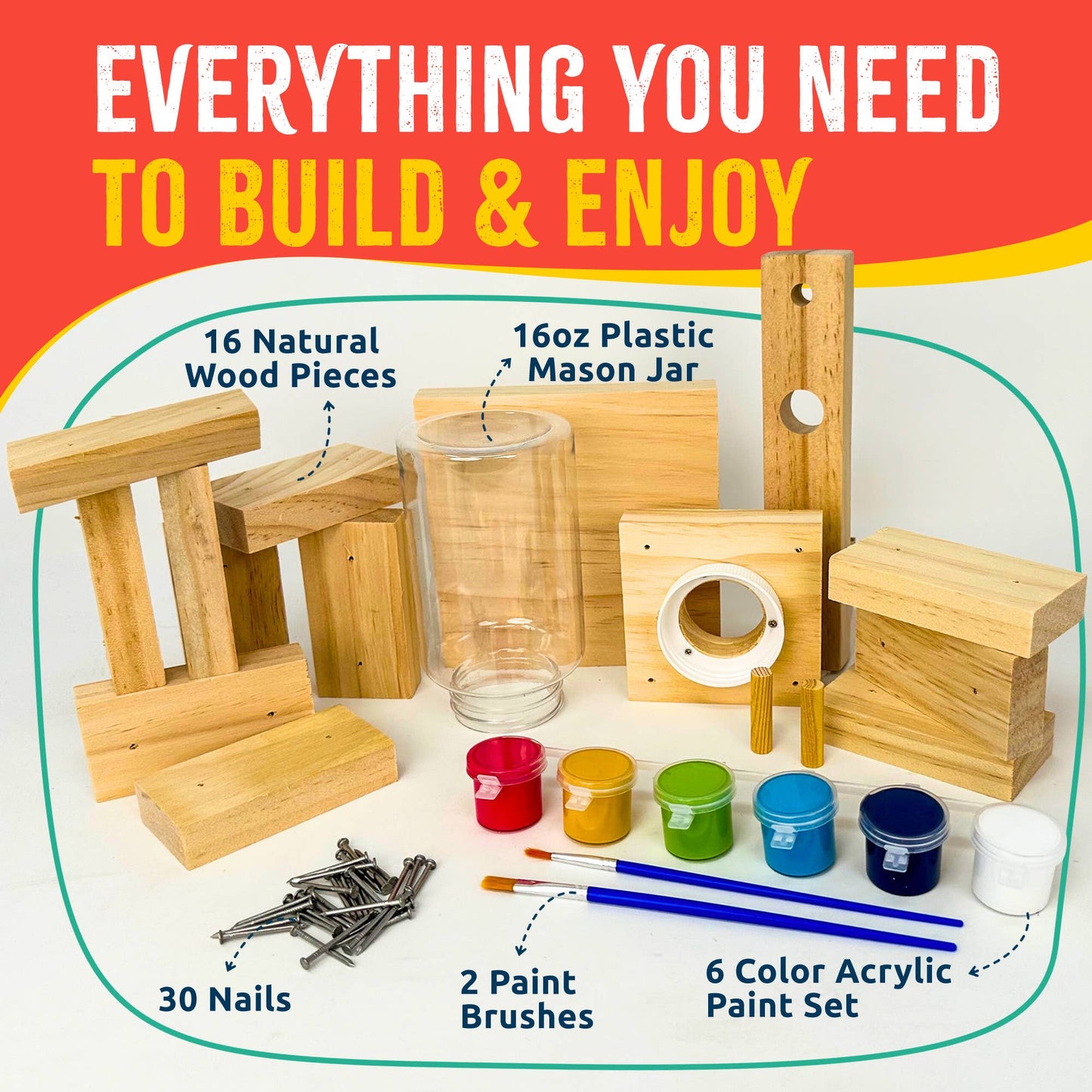 Gum Dispenser Kids Woodworking Kit