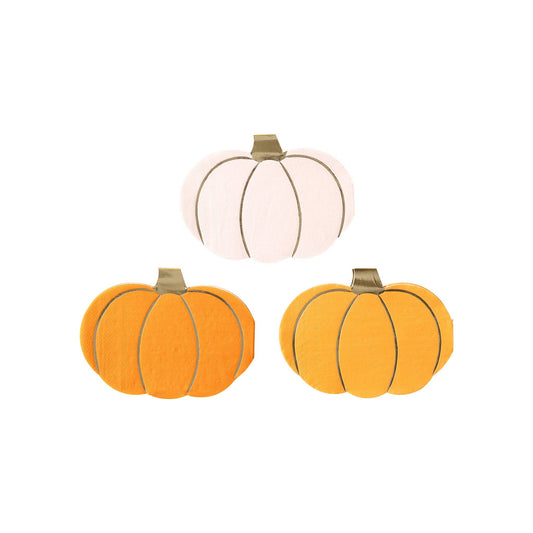 Pumpkin Shaped Party Napkin