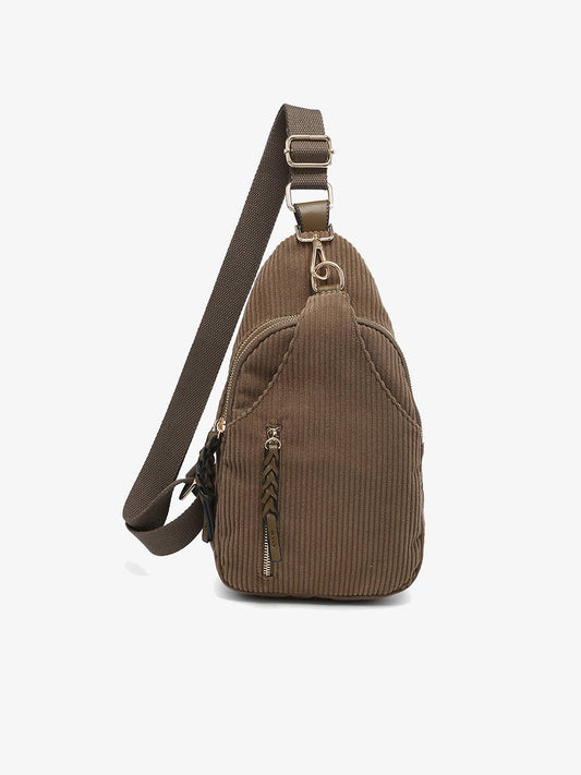 Corduroy Sling Bag