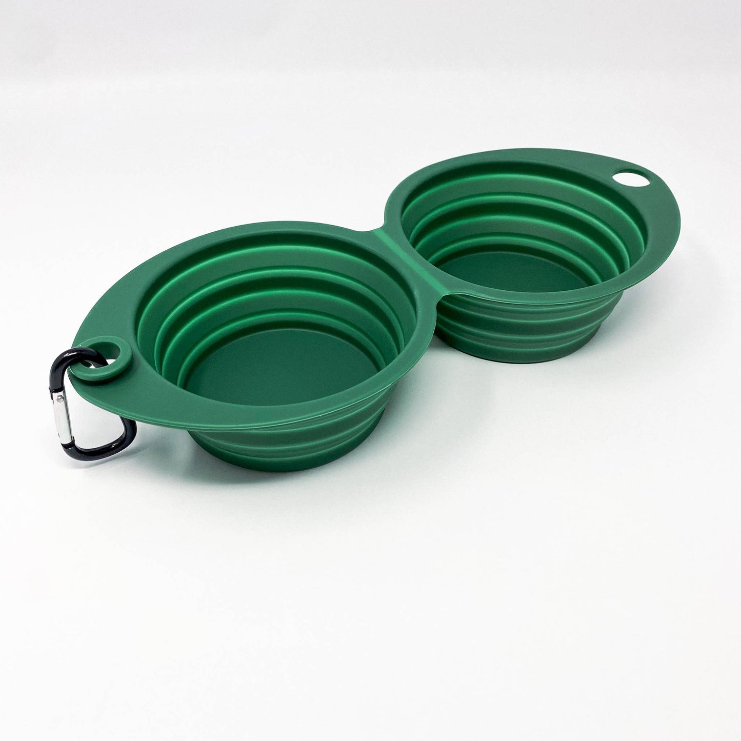 2-in-1 Travel Dog Bowl | Adventure Double Collapsible Camp