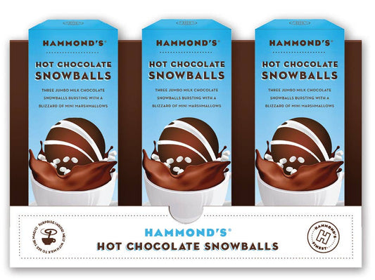 Hot Chocolate Snowballs / Cocoa Bombs