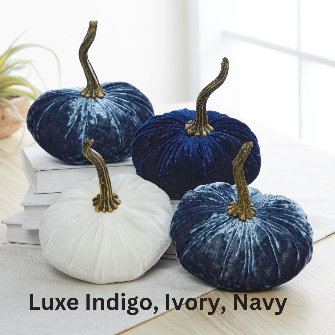 Pumpkin Small Velvet Fall