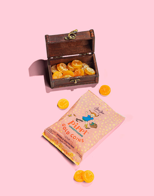 Pippi Longstocking Gold Coin Candy