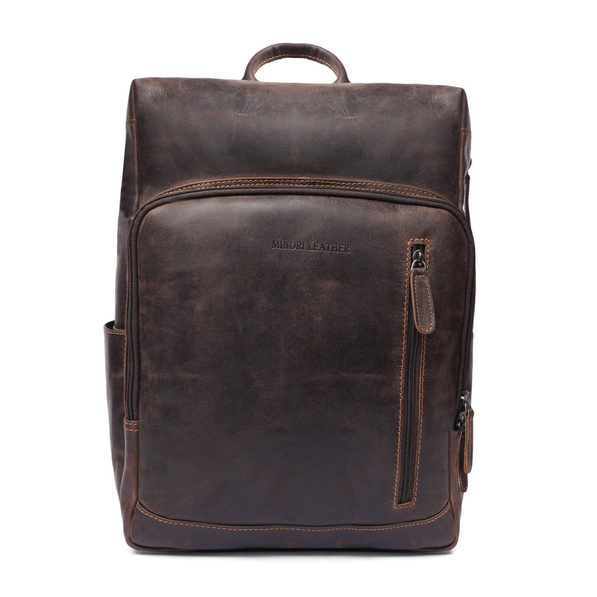 Oslo Leather Laptop Backpack 15.6"