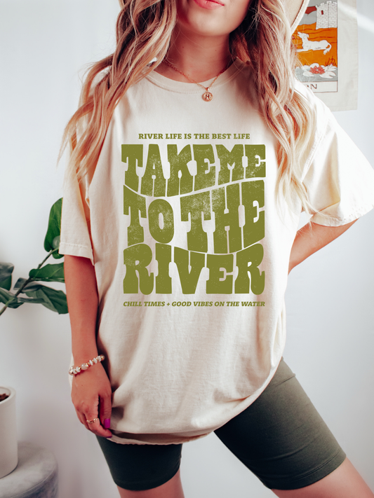 TAKE ME TO THE RIVER Woman's GRAPHIC Shirt