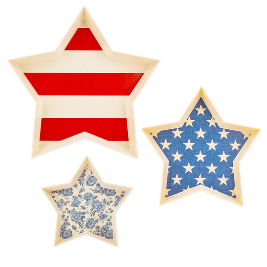 Star Shaped Party Tray Set