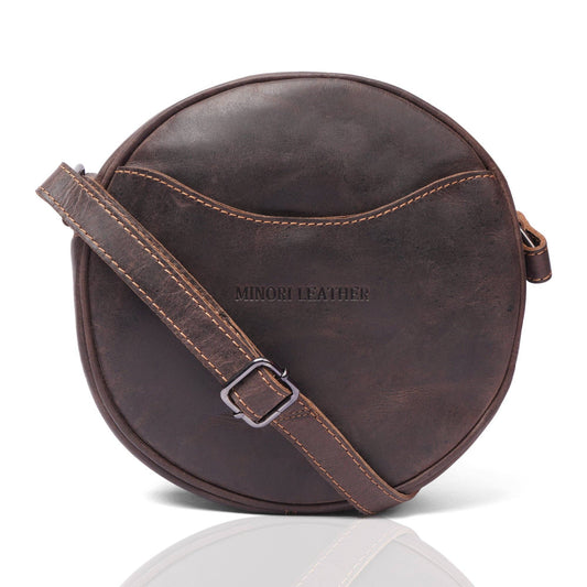 Luna Leather Crossbody Bag