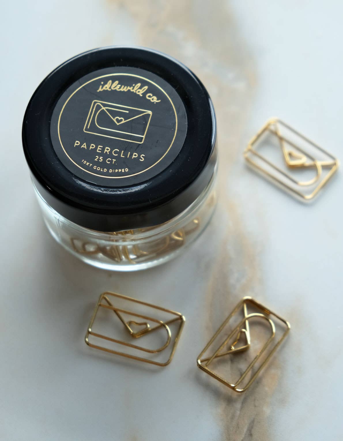 Gold Envelope Stationary Fastener