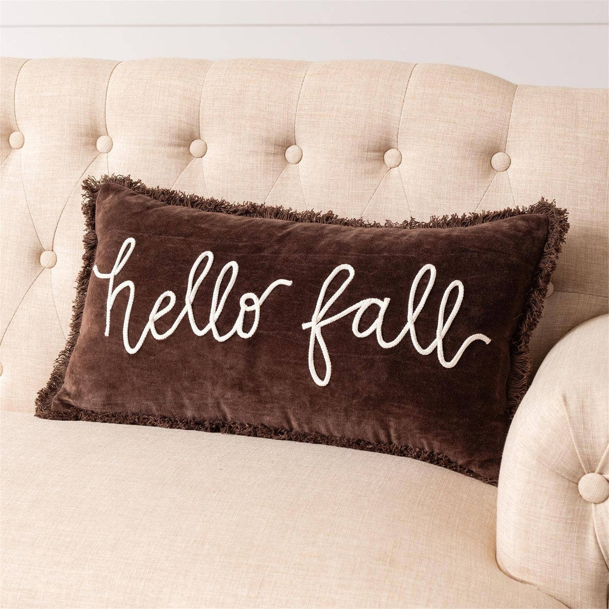 Lumbar Pillow - Hello Fall