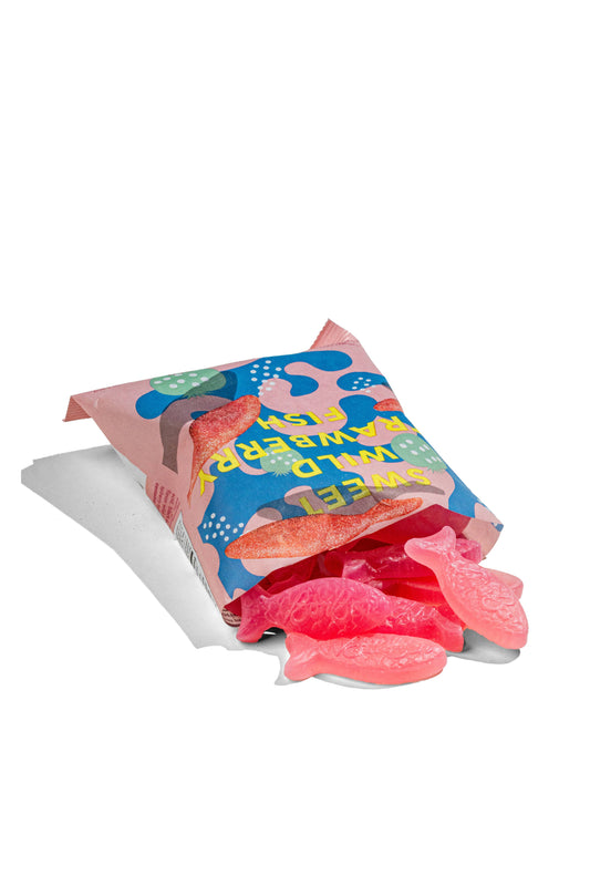 Sweet Wild Strawberry Fish Candy