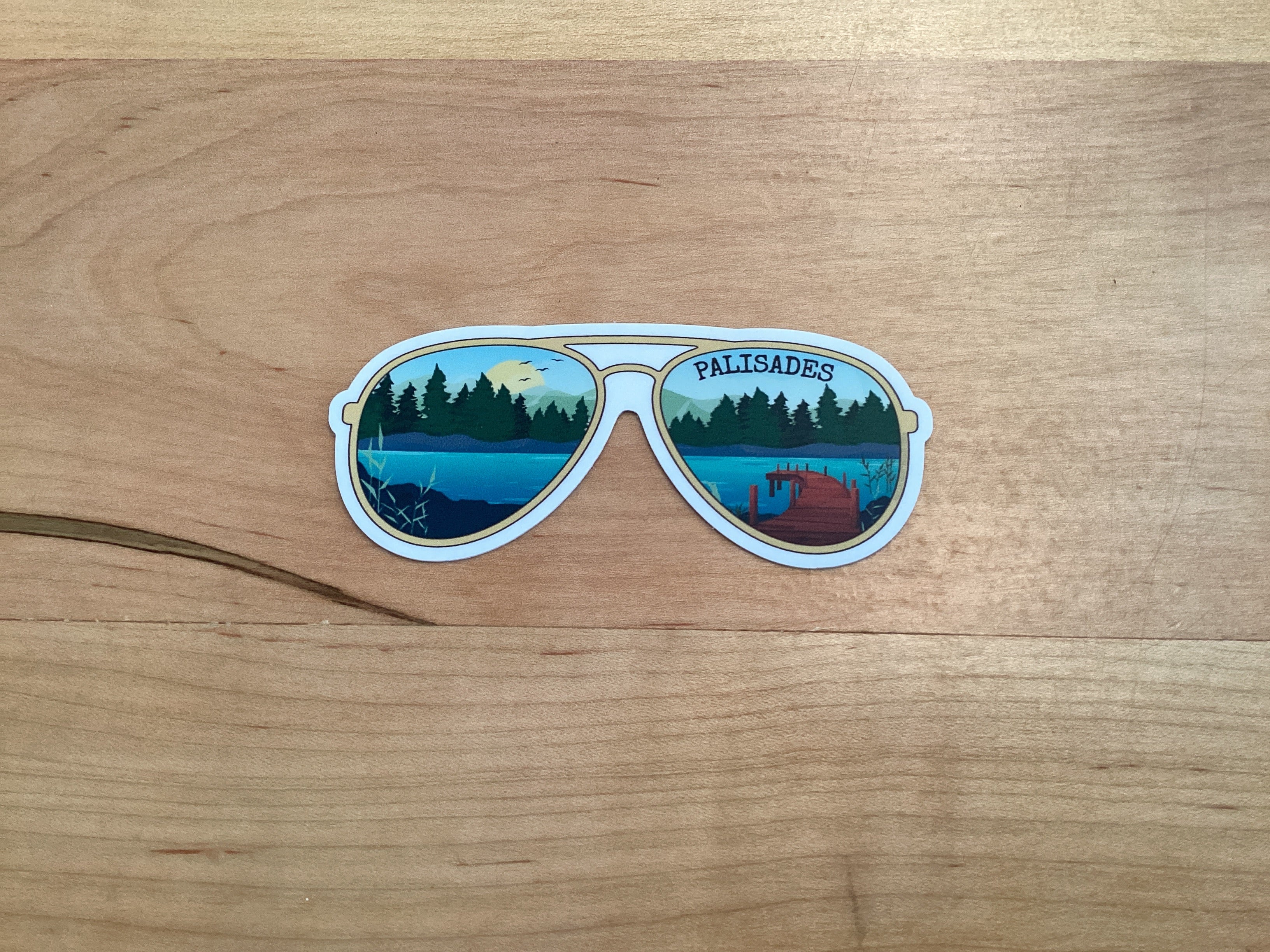 Lake Pyramid Sticker Palisades Reservoir Stickers – Cora and Co