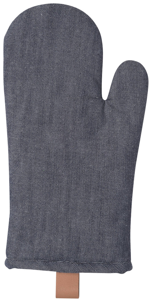 Single Recycled Denim Oven Mitt