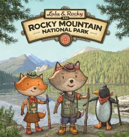 Lulu & Rocky in Rocky Mountain National Park picture book