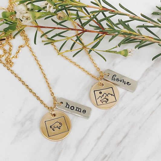 Wyo Home Necklace