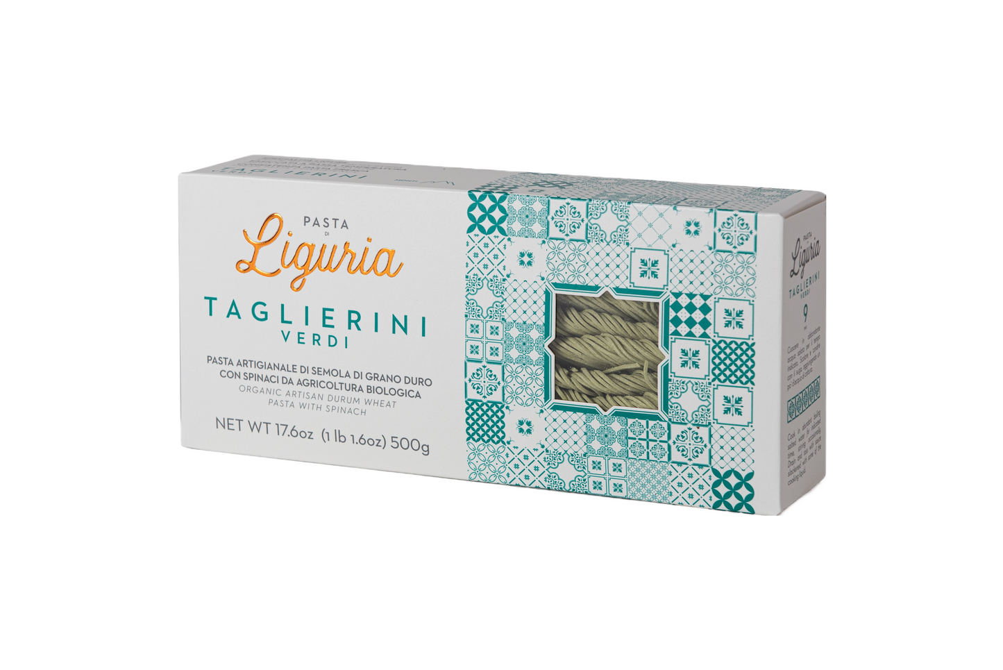 Organic Taglierini Verdi by Pasta di Liguria